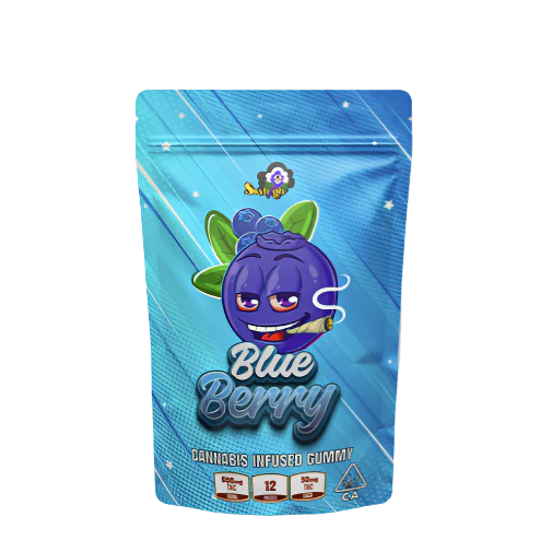 Sky High Edibles THC Gummies - Blue Berry