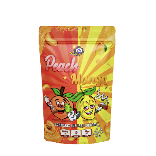 Sky High Edibles – Peach Mango 600mg THC Gummies