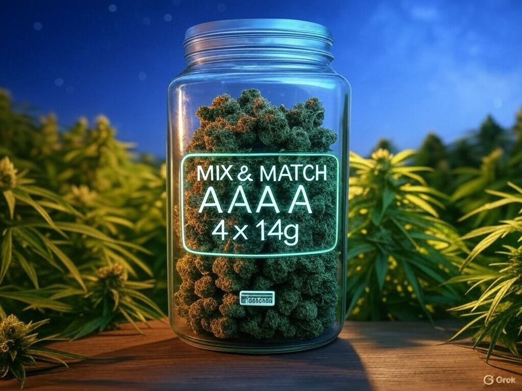 MIX AND MATCH: AAAA 2 OUNCES (4x14g)