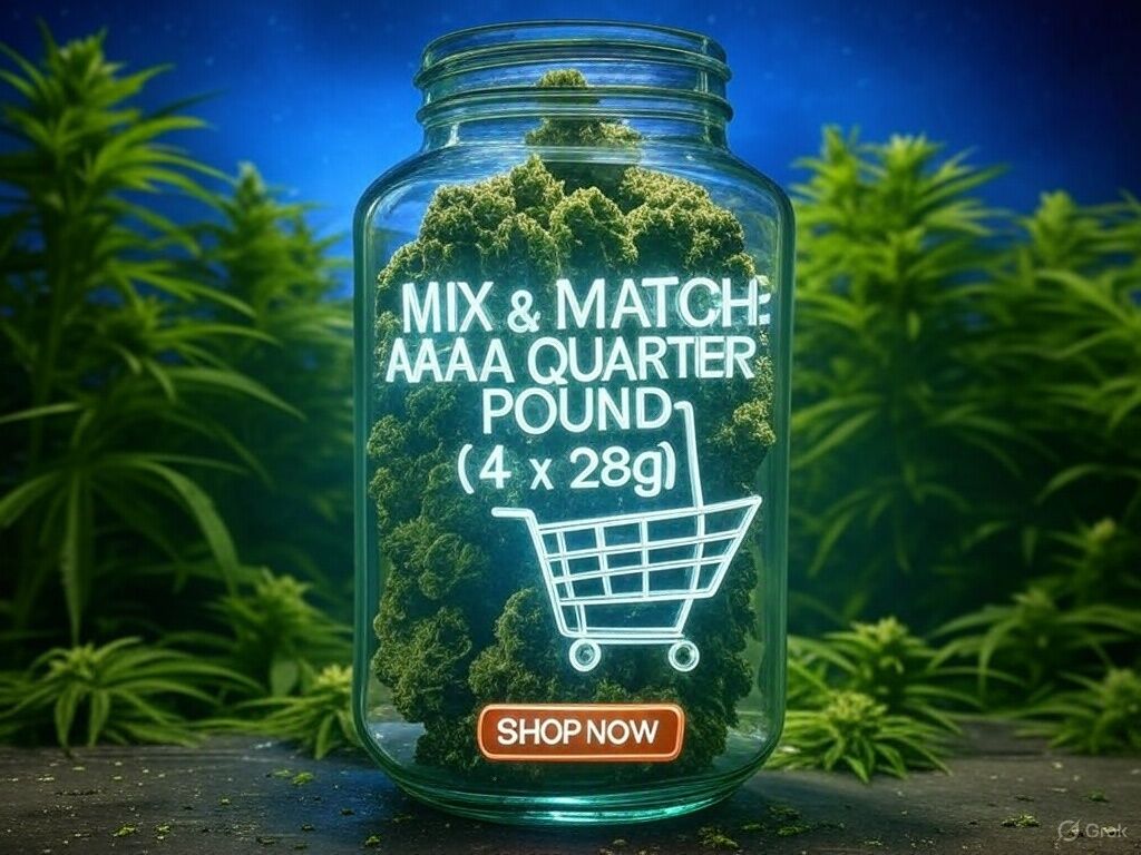 MIX AND MATCH: AAAA Quarter Pound (4 x 28g)